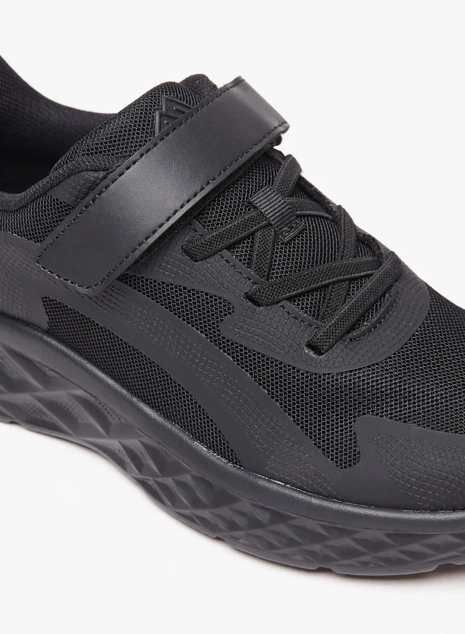 Oaklan by Shoexpress Boys Textured Sports Shoes with Hook and Loop Closure
