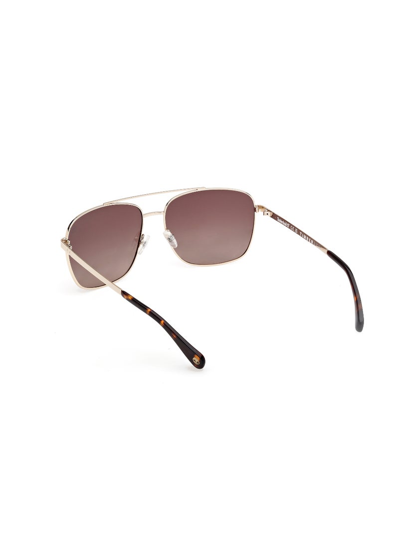 TIMBERLAND FULL RIM MALE NAVIGATOR GOLD METAL SUNGLASSES - Image 3
