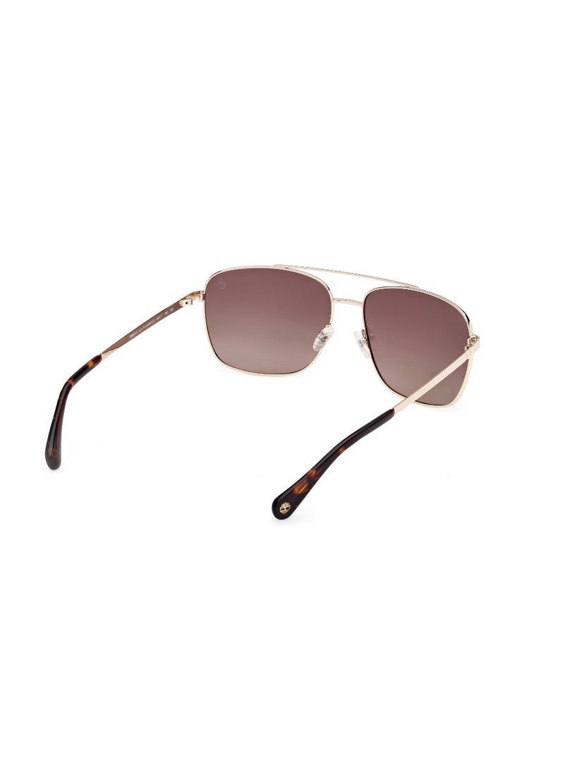 TIMBERLAND FULL RIM MALE NAVIGATOR GOLD METAL SUNGLASSES - Image 5
