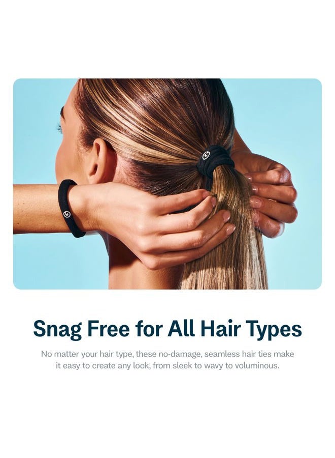 Gimme Bands Fitting Kit | Gentle Microfiber Hair Ties | Find Your Fit With Five Sizing Options | Hair Accessories Essential for Every Hair Type and Occasion | No Snagging - Image 4