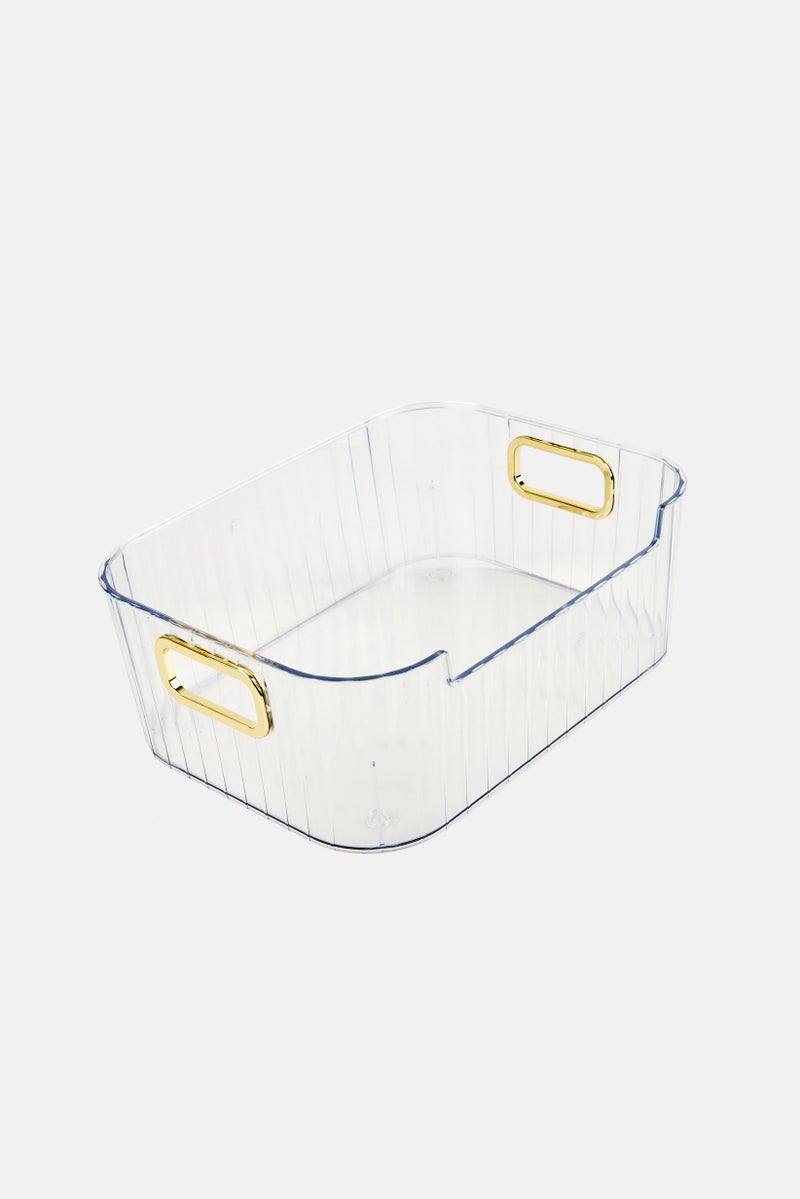 Oasis Home Multi Purpose Storage Bin, Transparent - Image 2