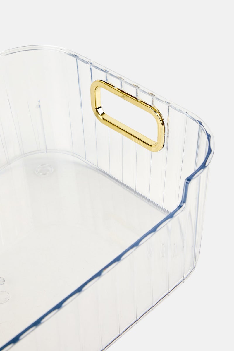 Oasis Home Multi Purpose Storage Bin, Transparent - Image 3