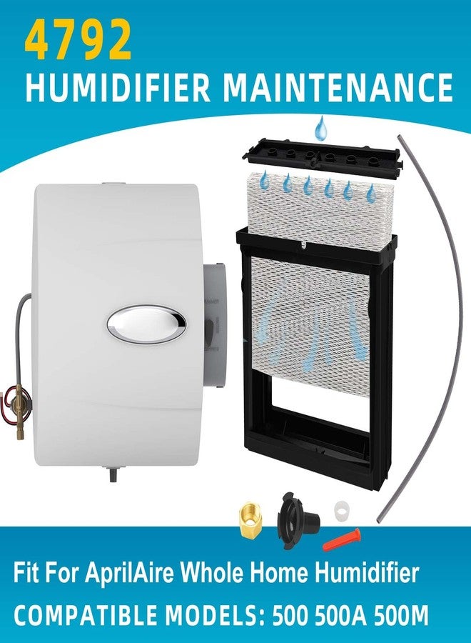 URYKEC 4792 Humidifier Maintenance Kit, No. 10 Water Panel Humidifier Replacement Filter, Fits for April-aire Whole Home Humidifier Models:500, 500A, 500M - Image 3