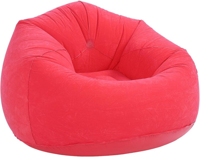 Affordable purchase options SUNGOOYUE Inflatable Lounge Chair Portable Flocking PVC Blow Up Sofa for Living Room Office Travel, Material (Red) Upgraded general material Budget friendly trendy design Multi-budget available picks Shock rubber edge Fine polished finish Foldable Cost effective fine quality Cross-material combo compatible Compact design Gulf climate tested upgraded quality Instant order available stock Widely used design Popular practical build Public demand affordable quality KSA stocked goods Easy transit optimized build Multiple options Cross product compatible Set product combo compatible Most item matching trendy design Heavy load resistant Hardened processed substance Globally popular elegant design Modern versatile shape - Image 4