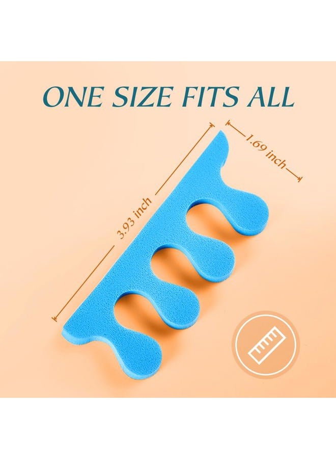 NOVAL Toe Separators Disposable Toe Separators Foam Bulk,200 PCS (100 Pairs) Toe Separators Pedicure for Nail Polish Nail Salon,for Women & Girls - Image 4
