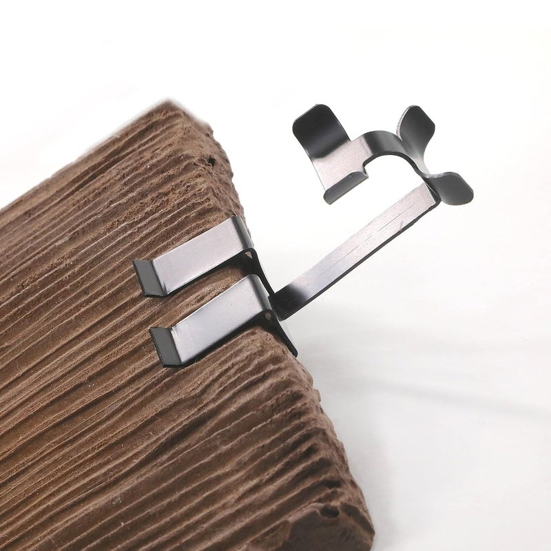 Grip Clip Roof Clips, Safe for Heat Tape, Electric Cable & Roof Heat Cable Installation, Prevents Roof Damage, Easy Nail-Free Outdoor Cable Clips, Your Ultimate Cable Clip (.825-25 Pack) - Image 1