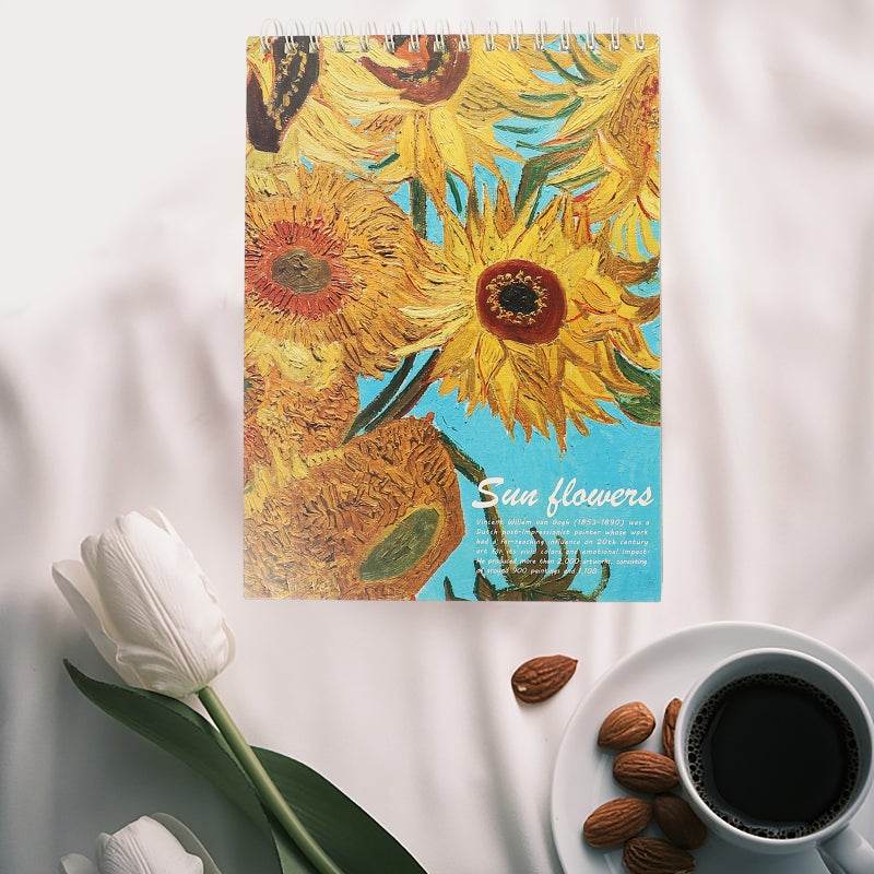 Painting Sketch Books Art Sketchbooks Students Drawing Notebooks Assorted Color A4 Size Hardcover 2Pcs - Image 5