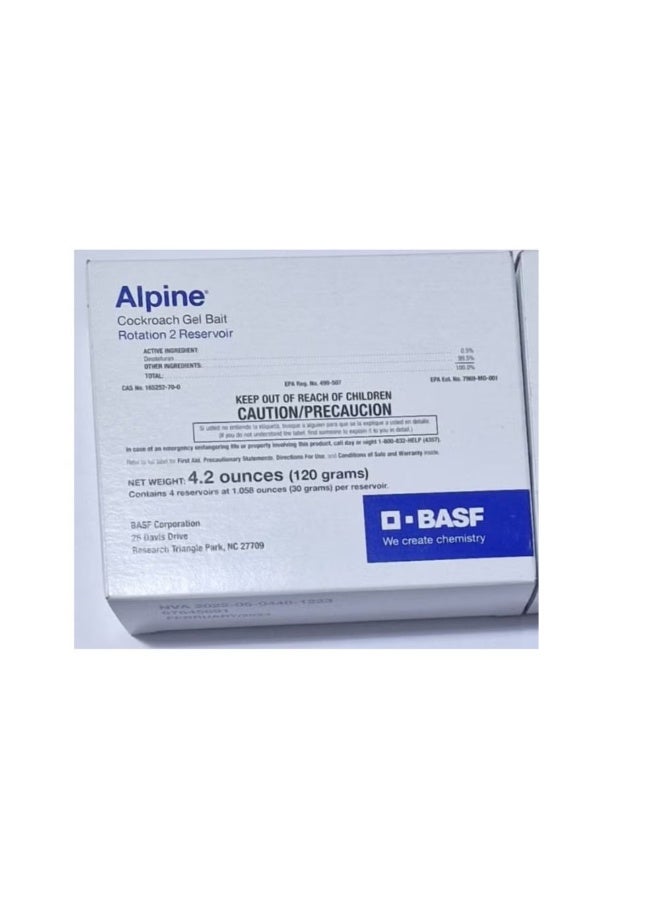 BASF Alpine white Cockroach Gel bait 1 Tube 30 gram - Image 2