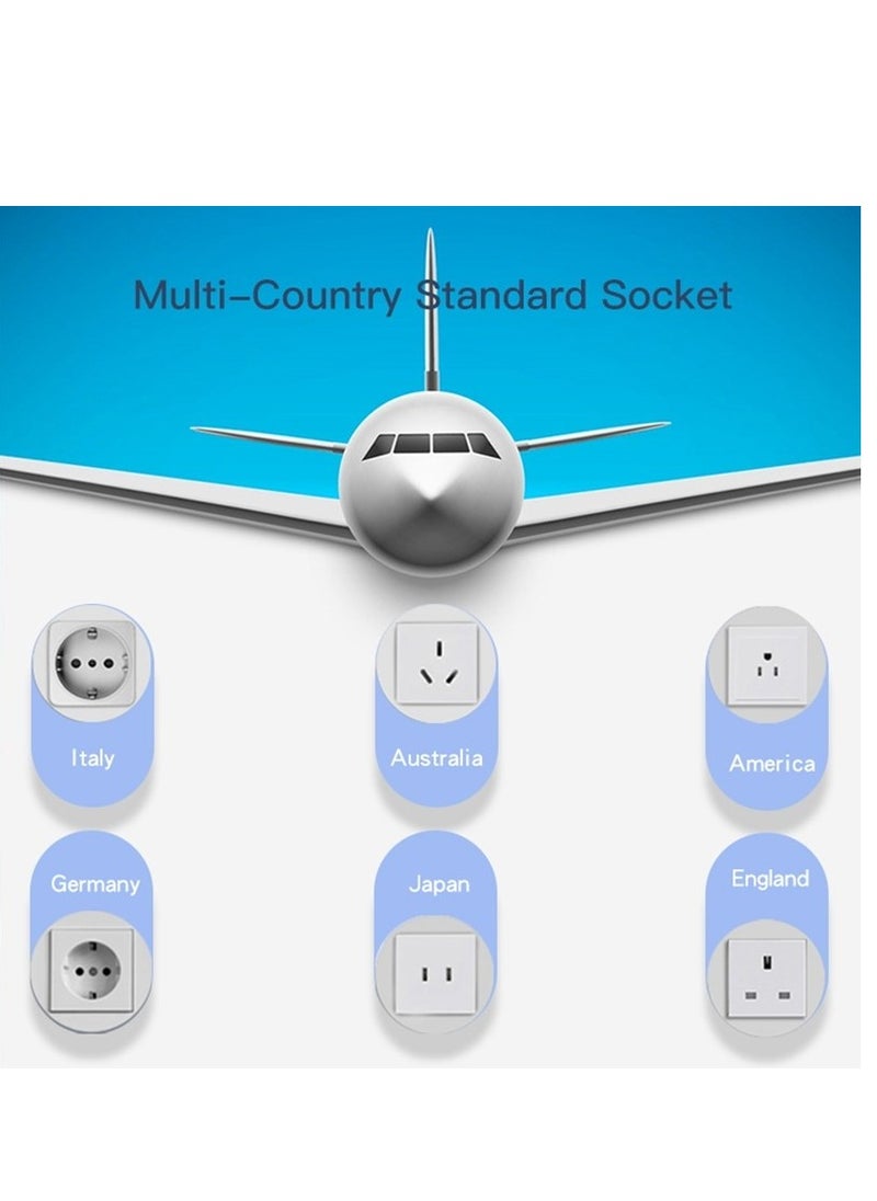 Yesido Yesido MC-09 Multi-function Universal Travel Adapter Plug (Black)  - Image 3