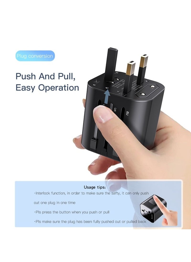 Yesido MC-09 Multi-function Universal Travel Adapter Plug (Black) - pzsku/ZFF06EB8137CEAD9F0587Z/45/_/1714027544/c7709d19-b830-48f5-8aeb-5c354d017ede