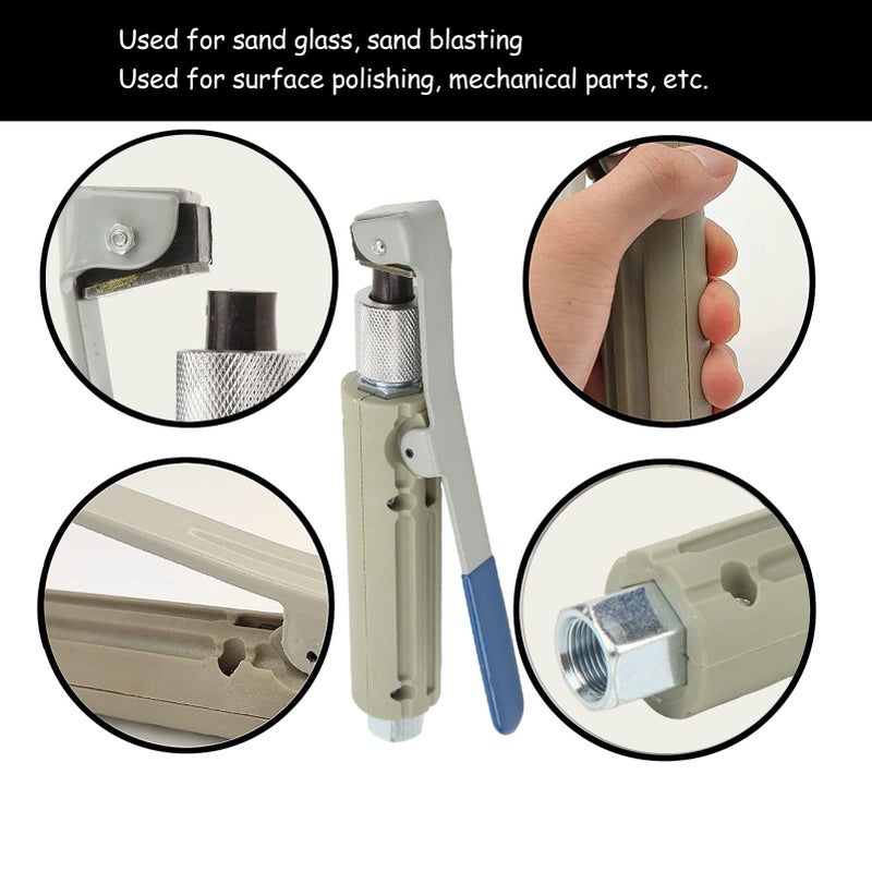 Sandblasting Nozzle Tips Stain Remover Kit with 3 Ceramic Tips for Metal Polishing - Image 4