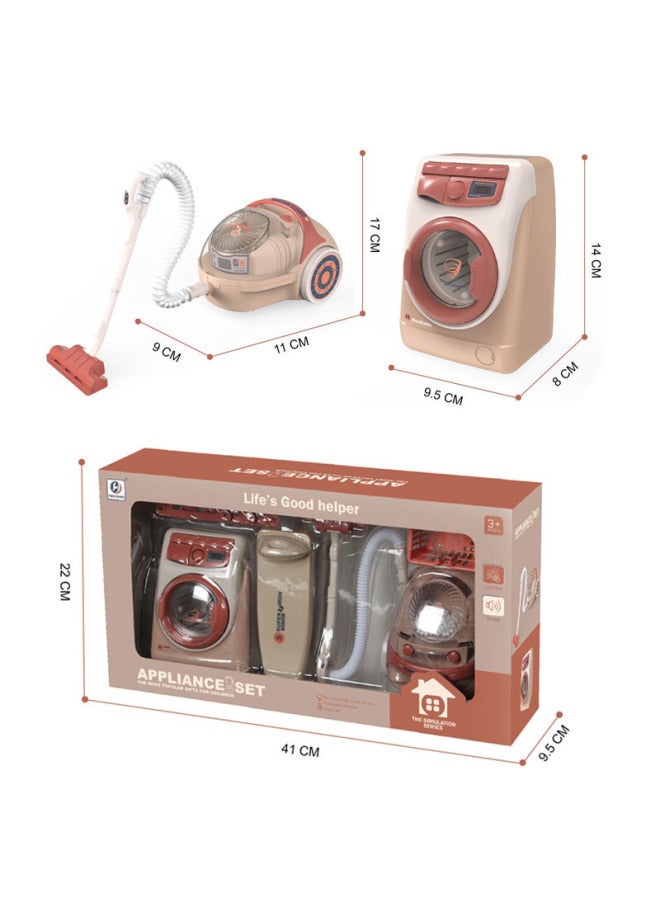 Play House Children's Kitchen Toys Cleaning Toys Suit Girls Boys Children's Birthday Educational Gifts-Specifications:YH189 Juice Coffee (0.7kg - Image 3