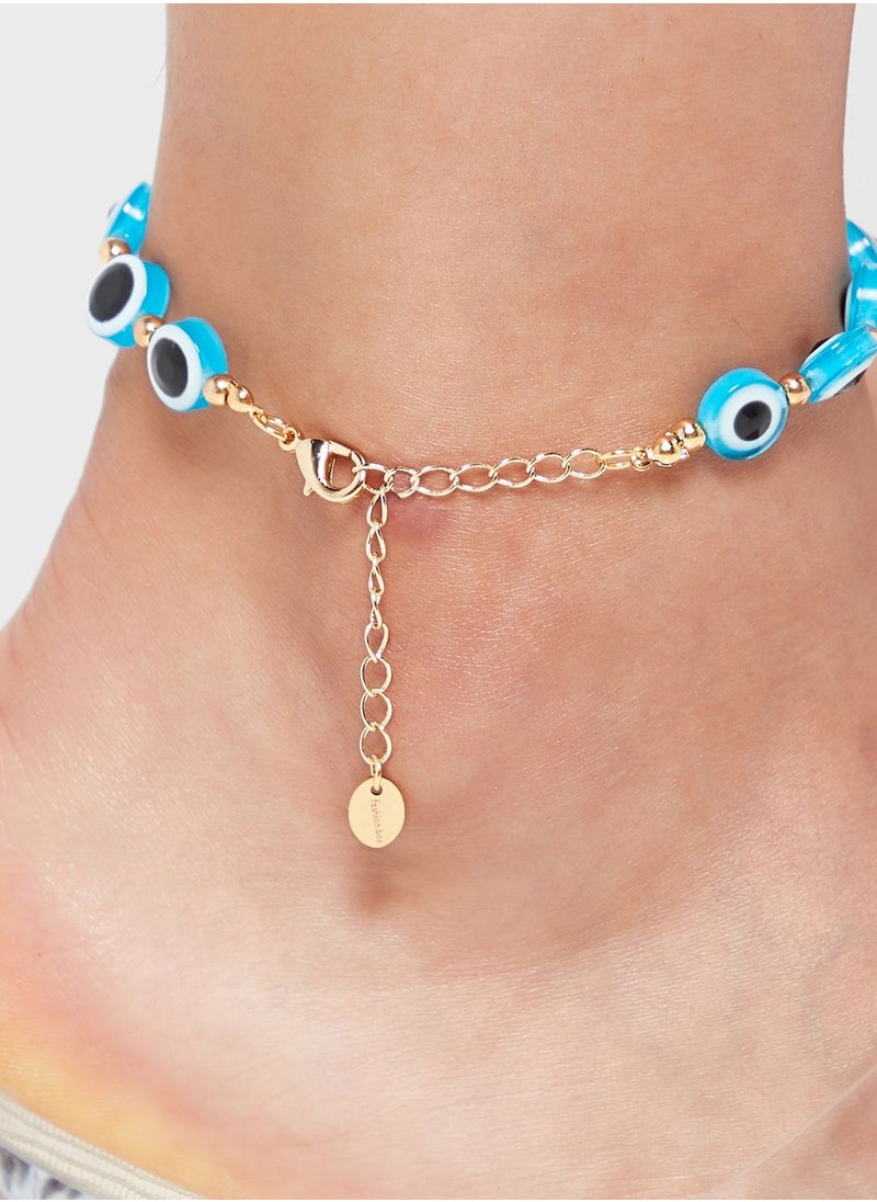 Fashionbox Farida Gold Plated Anklet  - Image 2