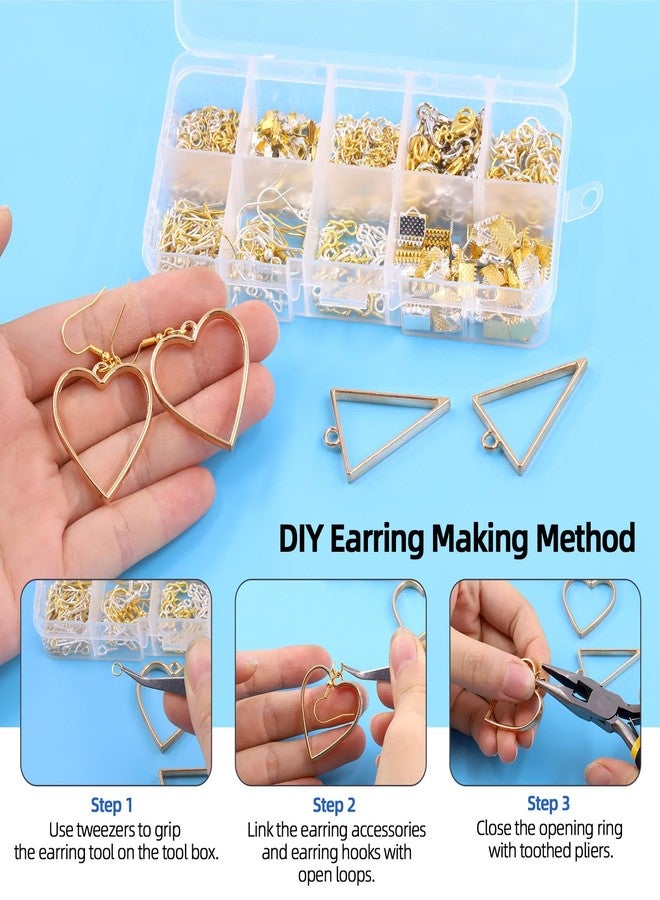 غلاركس مجموعة أدوات صنع المجوهرات من Glarks، 951 قطعة، تتضمن أدوات، كماشة، أسلاك، ومستلزمات لصنع المجوهرات وإصلاحها - Image 5