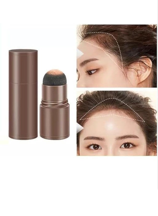 Birvan Natural Hairline Powder, Hair Shading Sponge Pen, Hairline Shadow Powder Stick, Quick Root Touch-Up, Waterproof Hair Root Concealer for Thinning Hair Paired - Image 1
