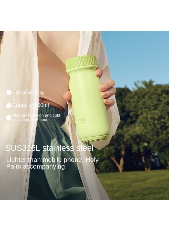 Back To-school Season Must-buy】400ml Thermos Bottle For Men And Women, Ultra-light Portable Stainless Steel For Students - Image 2