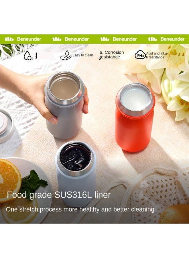 Back To-school Season Must-buy】400ml Thermos Bottle For Men And Women, Ultra-light Portable Stainless Steel For Students - Image 4