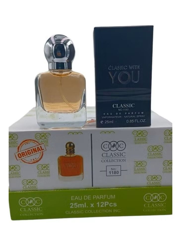 CLASSIC COLLECTION Classic With You EDP 25 ml 12 Pieces