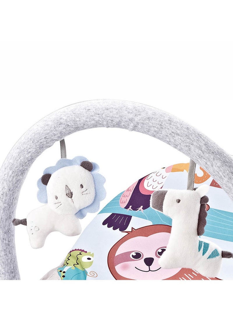 Factory Price هزاز أطفال مطبوع مع موسيقى مهدئة، اهتزازات هادئة وألعاب قابلة للإزالة - C - Image 3