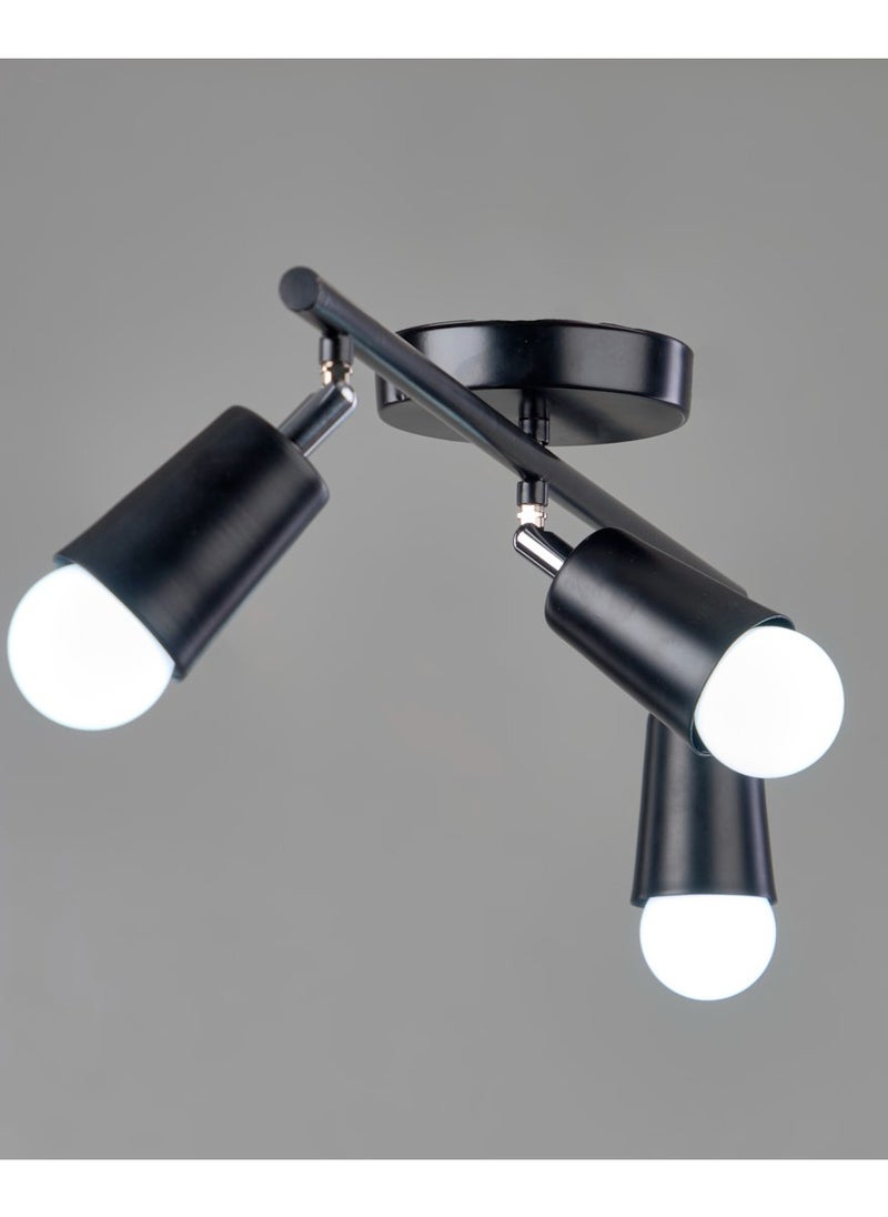 NAGAFA SHOP balck  spotlight 3 lamp SLTB-3  - Image 2