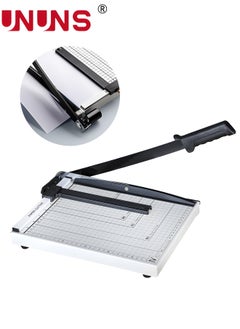 Paper Cutter Guillotine,A4 Paper Cutting Board,Heavy Duty Metal Base Trimmer Grid