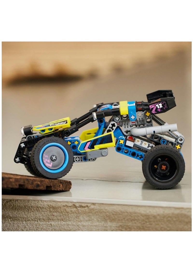 LEGO Lego Technic Off-Road Race Buggy 42164 Building Blocks Toy Car Set (219 Pieces)  - Image 5