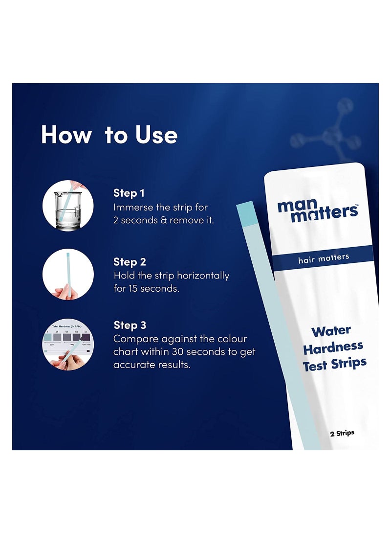 Man Matters Water Softener 500ml | Instant Hard Water Softening Agent | Reduces Hair Fall & Skin Itching | Disables Calcium & Magnesium, Maintains pH Level | Easy to Use Solution - Image 2