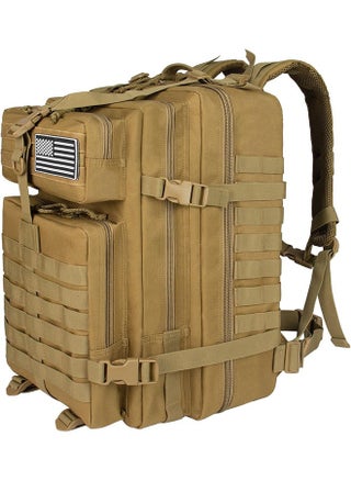 Military Tactical Backpack,  Army Daypack 45L,Molle Bag,Large capacity Rucksack,Molle Backpacks Bug Out Bag 3 Day Pack for Hiking Camping Hunting Suitable for Men Women - pzsku/ZFF07C225CD2BA9BFDDBEZ/45/_/1740129208/e3bb19dd-a44e-4e29-bff2-5301cbca645e