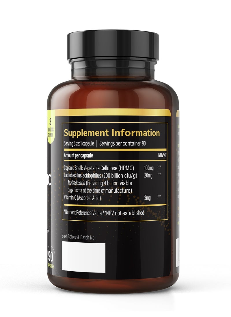 VITAPROS - PREBIOTIC & PROBIOTIC helps balance gut flora 90 CAPSULES - Image 1