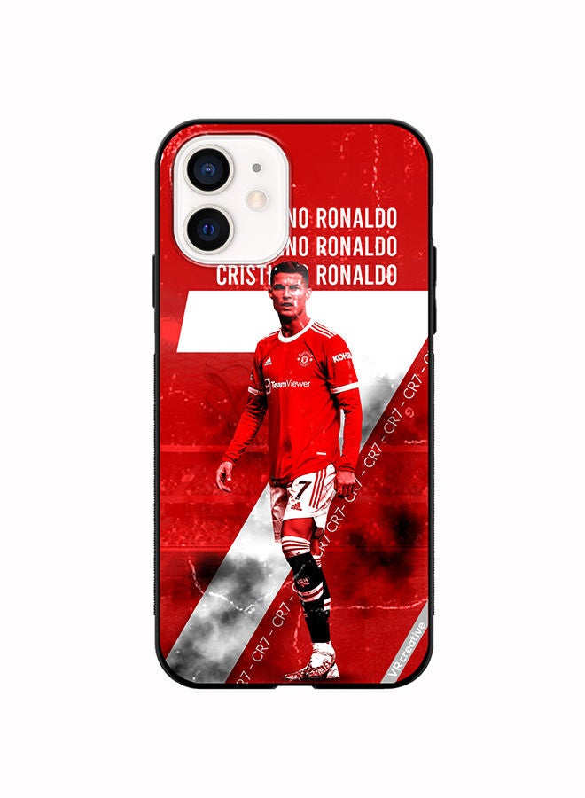VR CREATIVE Protective Case Cover For Apple iPhone 12 mini Cr7 Design Multicolour - Image 1