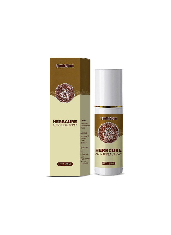 SOUTH MOON South Moon 60ml Herbal Foot Spray Foot Sweat Foot Odor Care Spray Foot Odor Stop Deodorant Spray  - Image 1