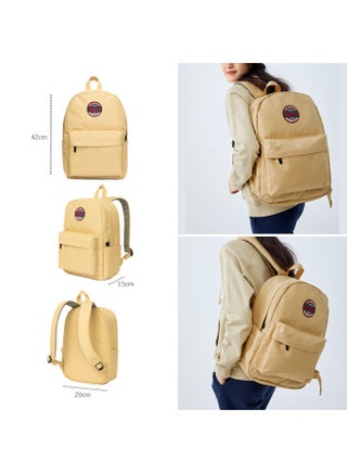 Skechers Women's Backpack American Retro Lightweight Travel Laptop Bag Lemon Yellow For College And High School Students