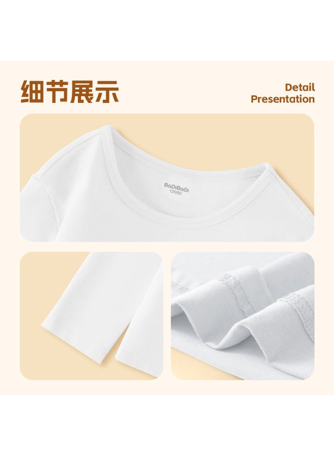 Badibadi Back-to-school Outfit】children's Long-sleeve T-shirt And Sweatpants Set, 2025 Autumn Girls' Casual Two-piece Set - Image 3
