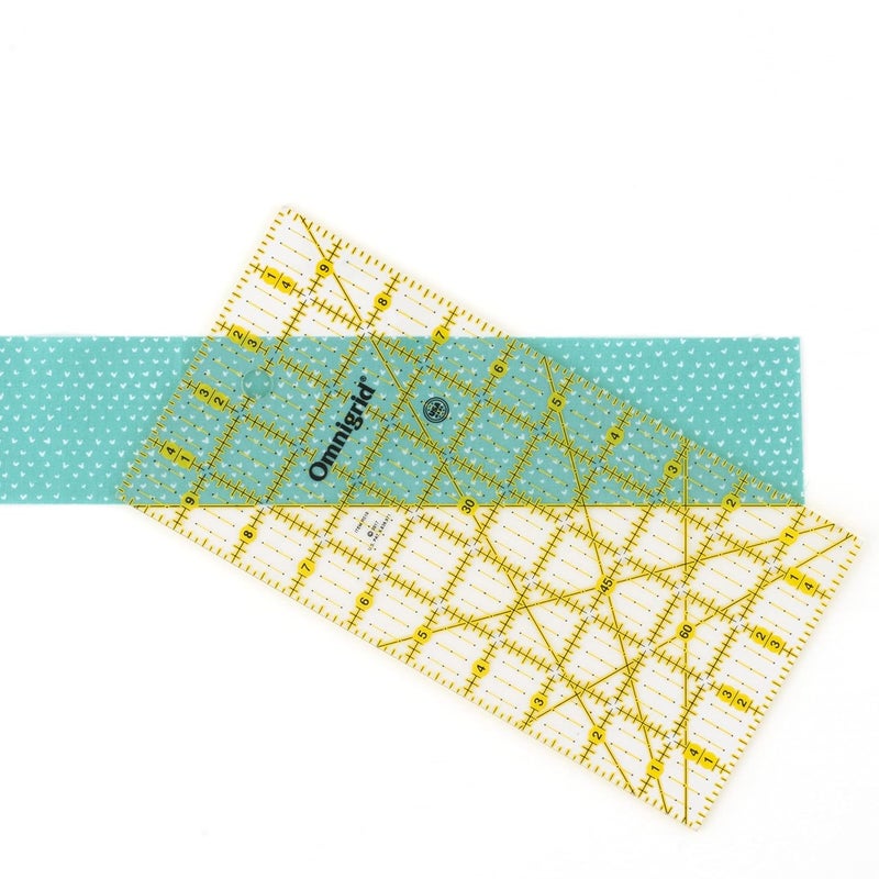 Omnigrid 5" x 10" Rectangle Quilting and Sewing Ruler - Image 4