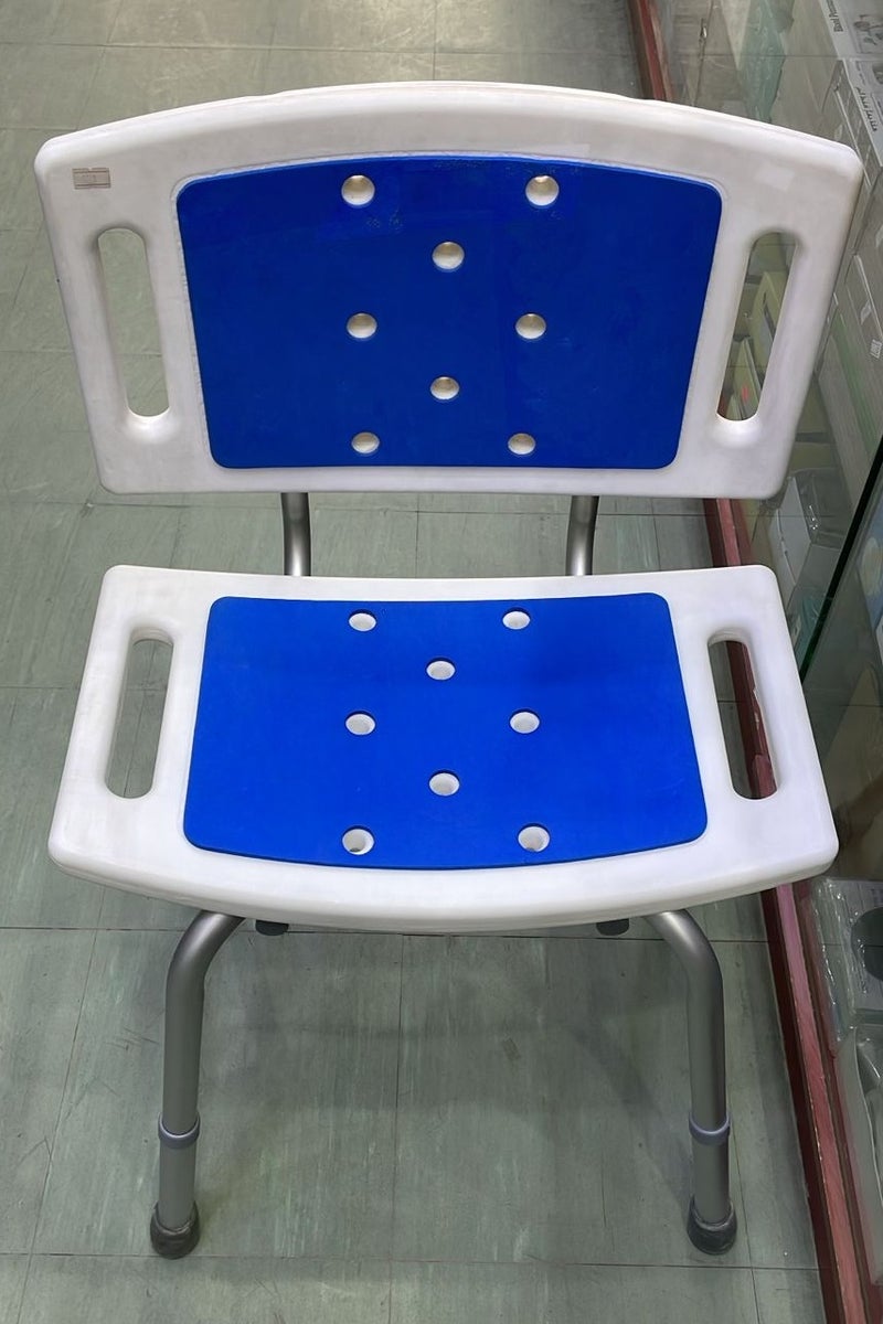 Shower Chair With Backrest - Image 1