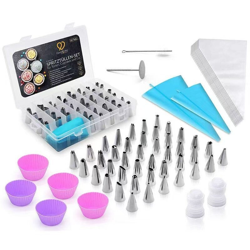 7-Piece Set Of Decorating Tips, Cake Decorating Tips, Tpu Decorating Bags, Cream Scrapers - Image 5