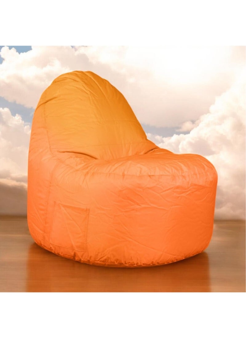 ANDERSON New Gamer Waterproof Bean Bag – Comfort and Style that Lasts - Orange - 115x85 cm  - Image 4