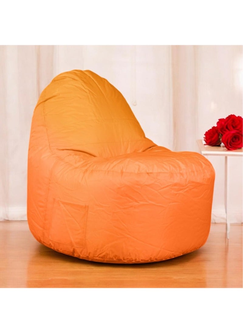 ANDERSON New Gamer Waterproof Bean Bag – Comfort and Style that Lasts - Orange - 115x85 cm  - Image 1