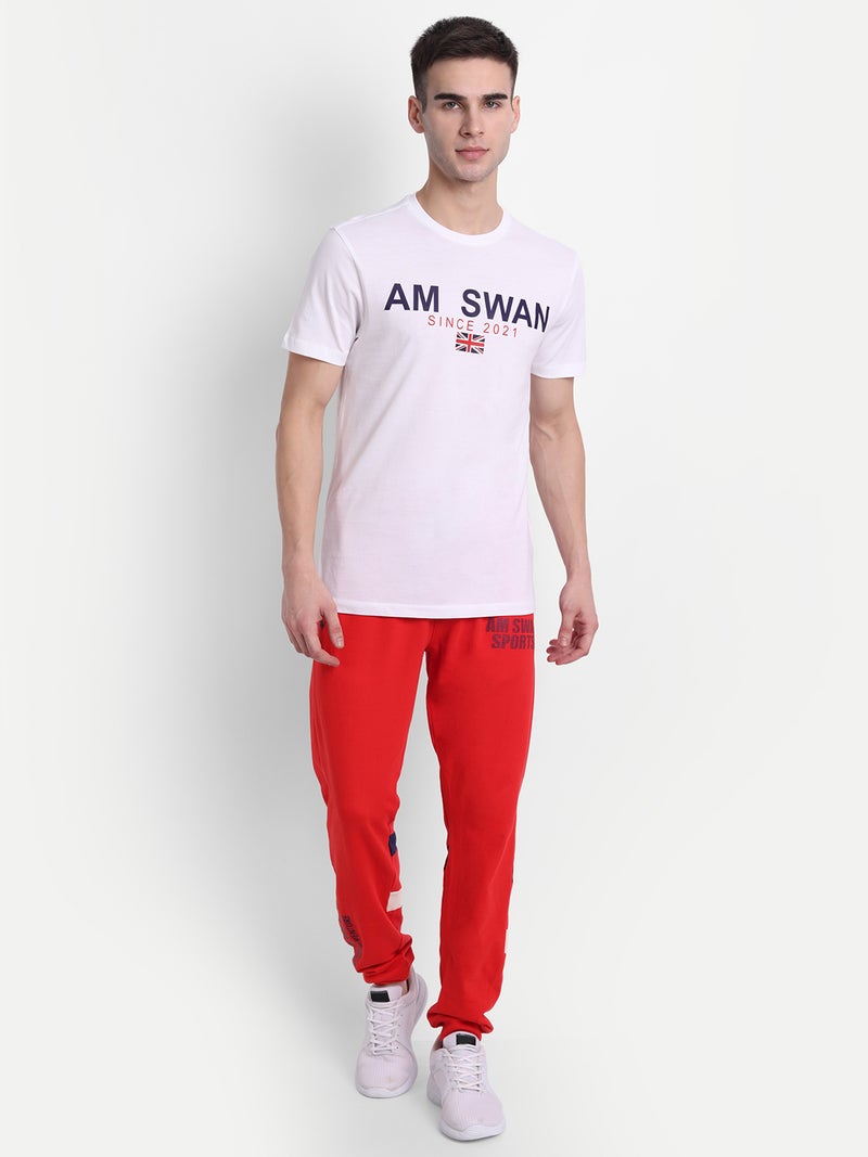 amswan PREMIUM COTTON PRINTED HALF SLEEVE CREW NECK T-SHIRTS - Image 3