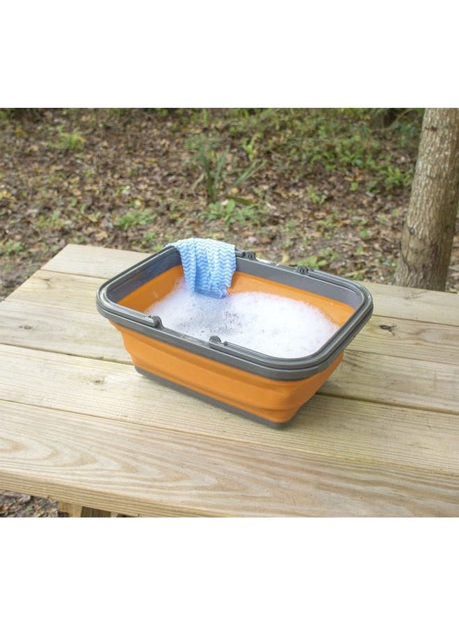 UST FlexWare Collapsible Sink with 2.25 Gal Wash Basin for Washing Dishes and Person During Camping, Hiking and Home, One Size - Image 3