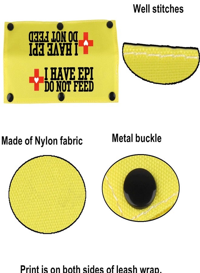 BLUPARK EPI Dog Leash Sleeve Exocrine Pancreatic Insufficiency Do Not Feed Doggy Leash Wrap Medical Dog Birthday Gift (I Have EPI) - Image 4