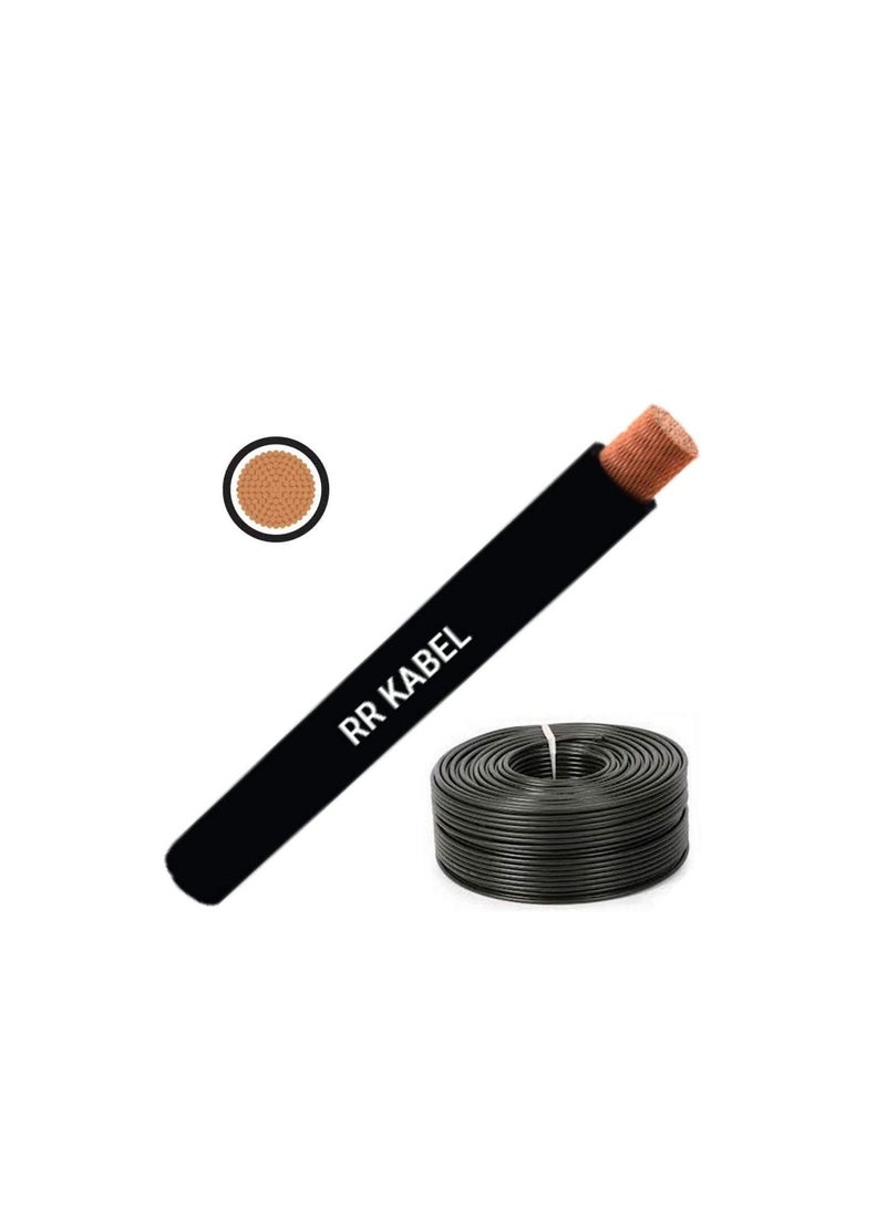 RR RR 1.5mm Single Core Wire-100 Yards-Black 