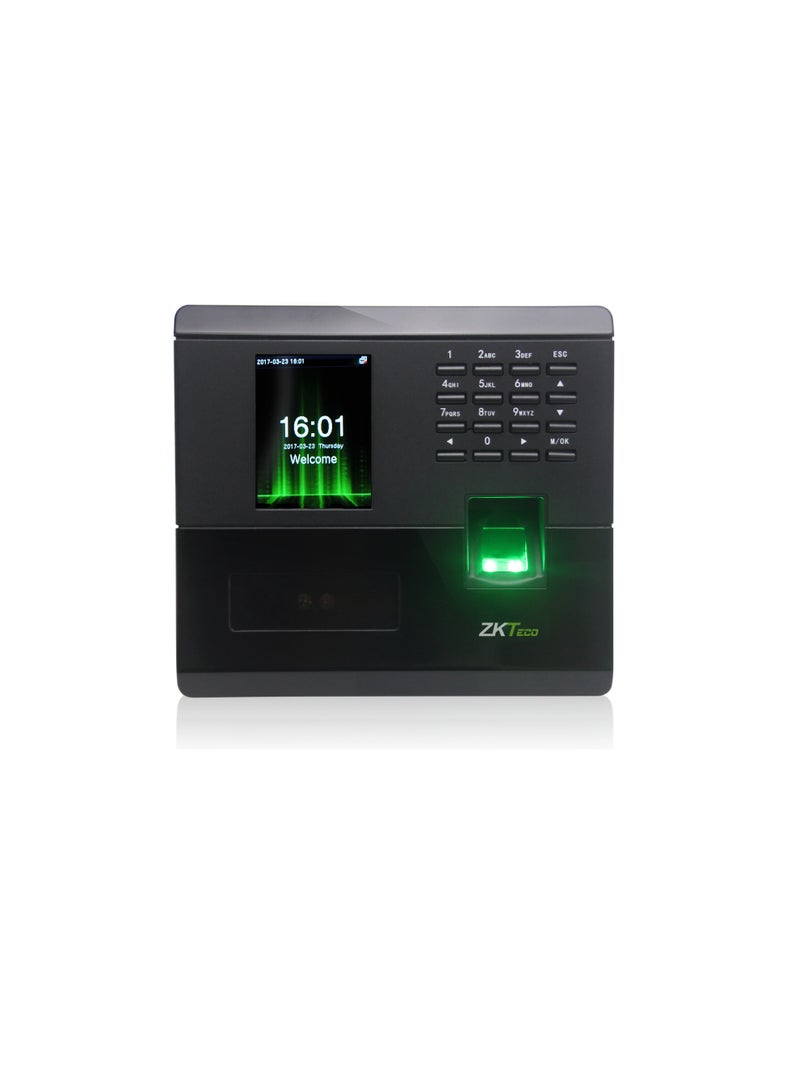 ZK teco MB50 Hybrid Biometric Time Attendance & Access Control Terminal with Face, Fingerprint & RFID – 2.8" Color LCD – 50,000 Log Capacity - Image 1