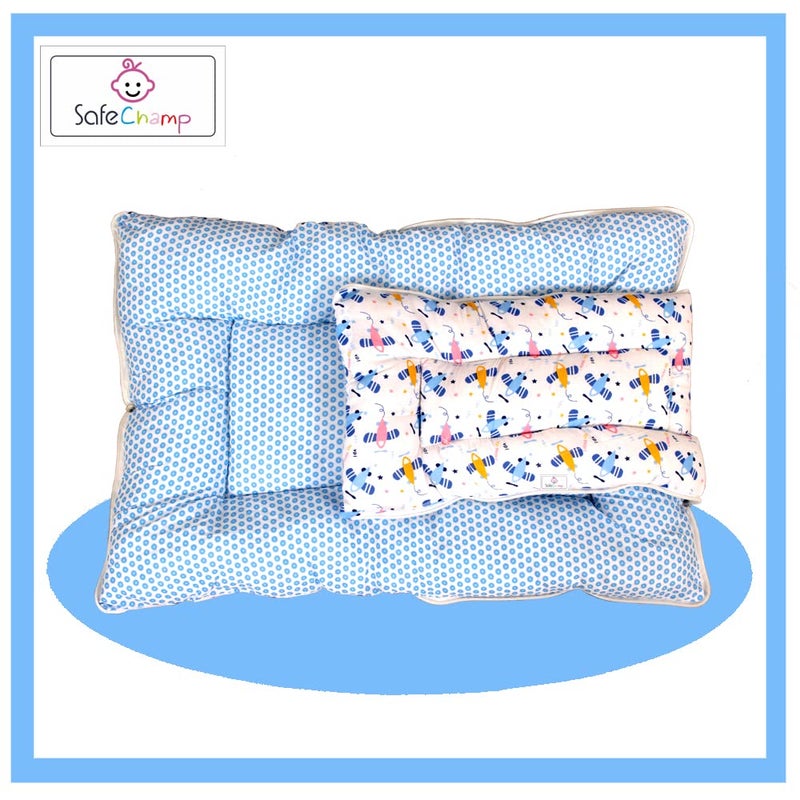 SafeChamp Lite Air Baby Sleeping Bag Cum Carry Bag (Blue) - Image 4