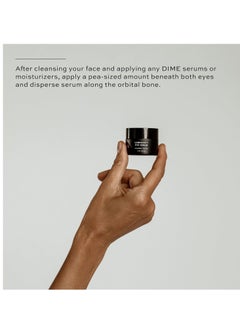 DIME DIME Beauty Luminosity Eye Serum, Eye Cream for Dark Circles and Puffiness, Caffeine Eye Cream, Puffy Eyes Treatment, 0.5 oz / 15 Ml  - Image 5