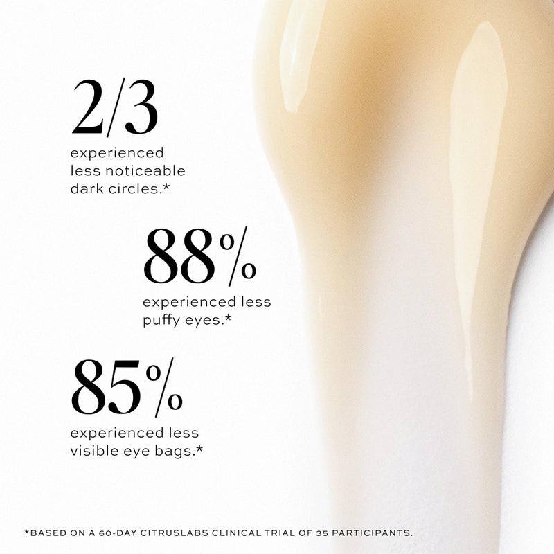 DIME Beauty Luminosity Eye Serum, Eye Cream Treatment With Caffeine for Dark Circles and Puffiness, 0.5 oz / 15 mL - Image 3