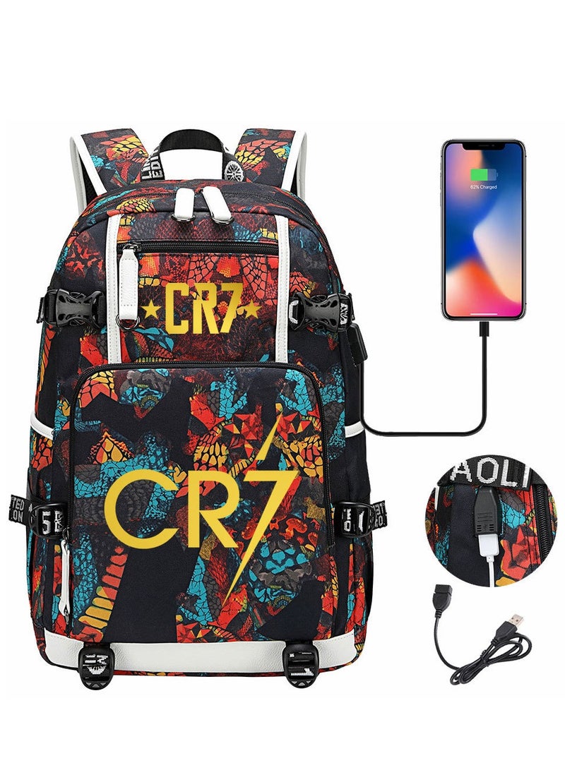 CR7 New Printed Backpack 