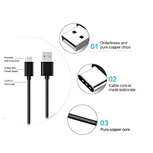WZHENB Replacement USB Type C Charge Cord Charging Cable for Xbox Series S/X and Xbox Elite Controller Series 2 Charging Cable,PS5 Controller Wire PS5 Dual,Switch/Pro/Lite Controller,Gamesir G7 SE T4 6.6 FT - Image 5