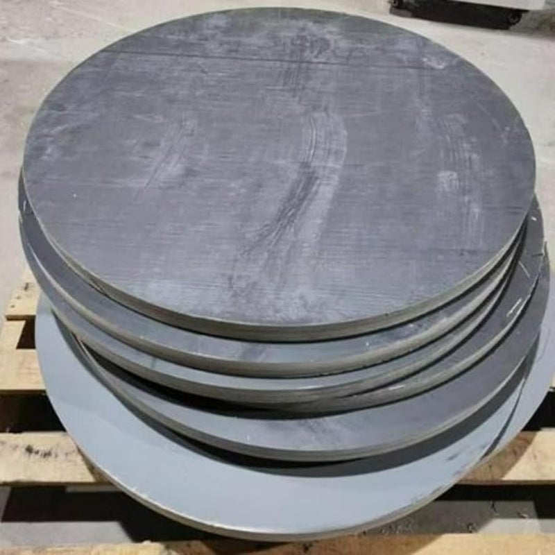 PVC Round Board 200mm Diameter 15mm Thickness 1pc Grey Plastic Hard Board - Image 4