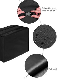 Excefore Window Air Conditioner Covers, Waterproof & Dust-Proof AC Protection Cover for Outside, Adjustable Straps for Secure Fit.  - Image 3